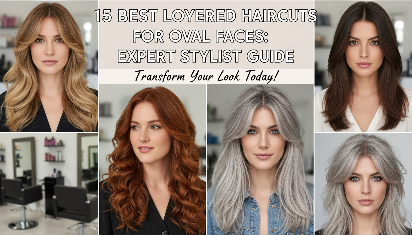 15 Best Long Layered Haircuts for Oval Faces: Expert Stylist Guide