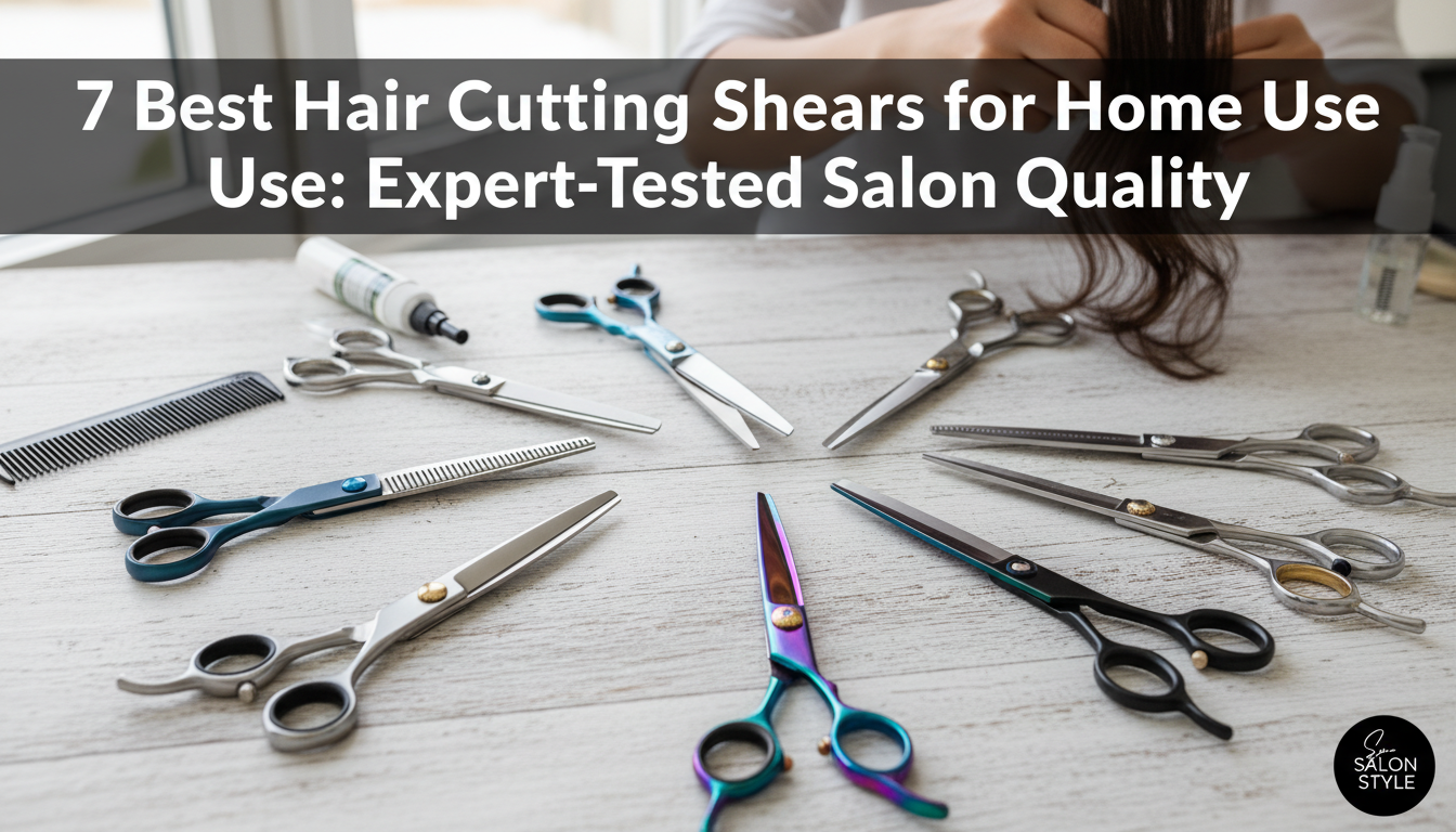 7 Best Hair Cutting Shears for Home Use: Expert-Tested Salon Quality