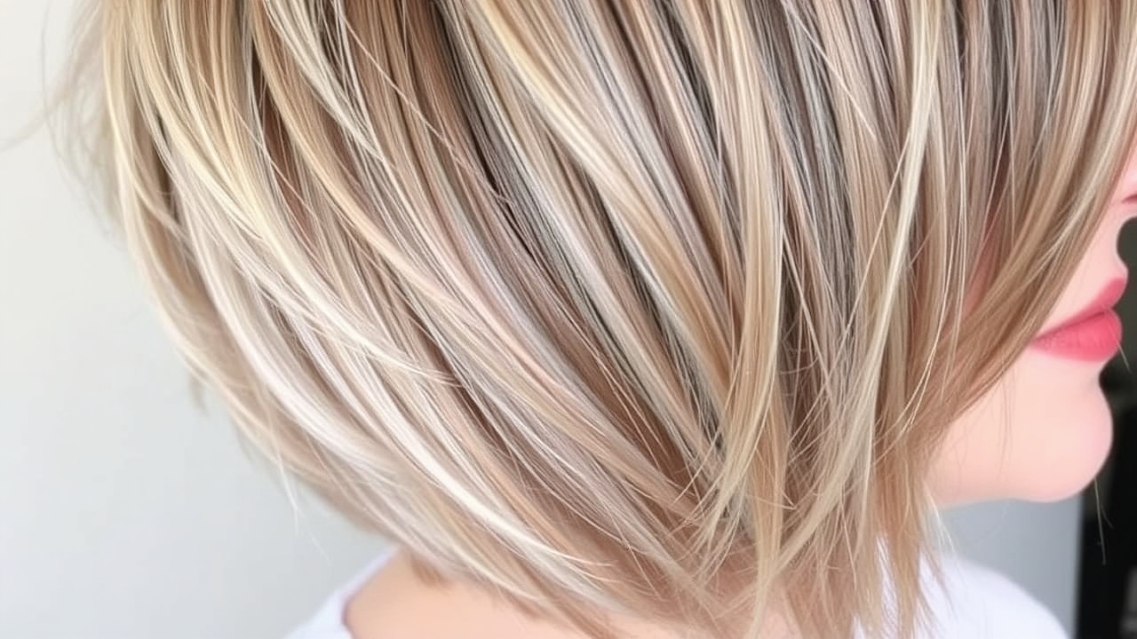 flattering cuts round face with layered style